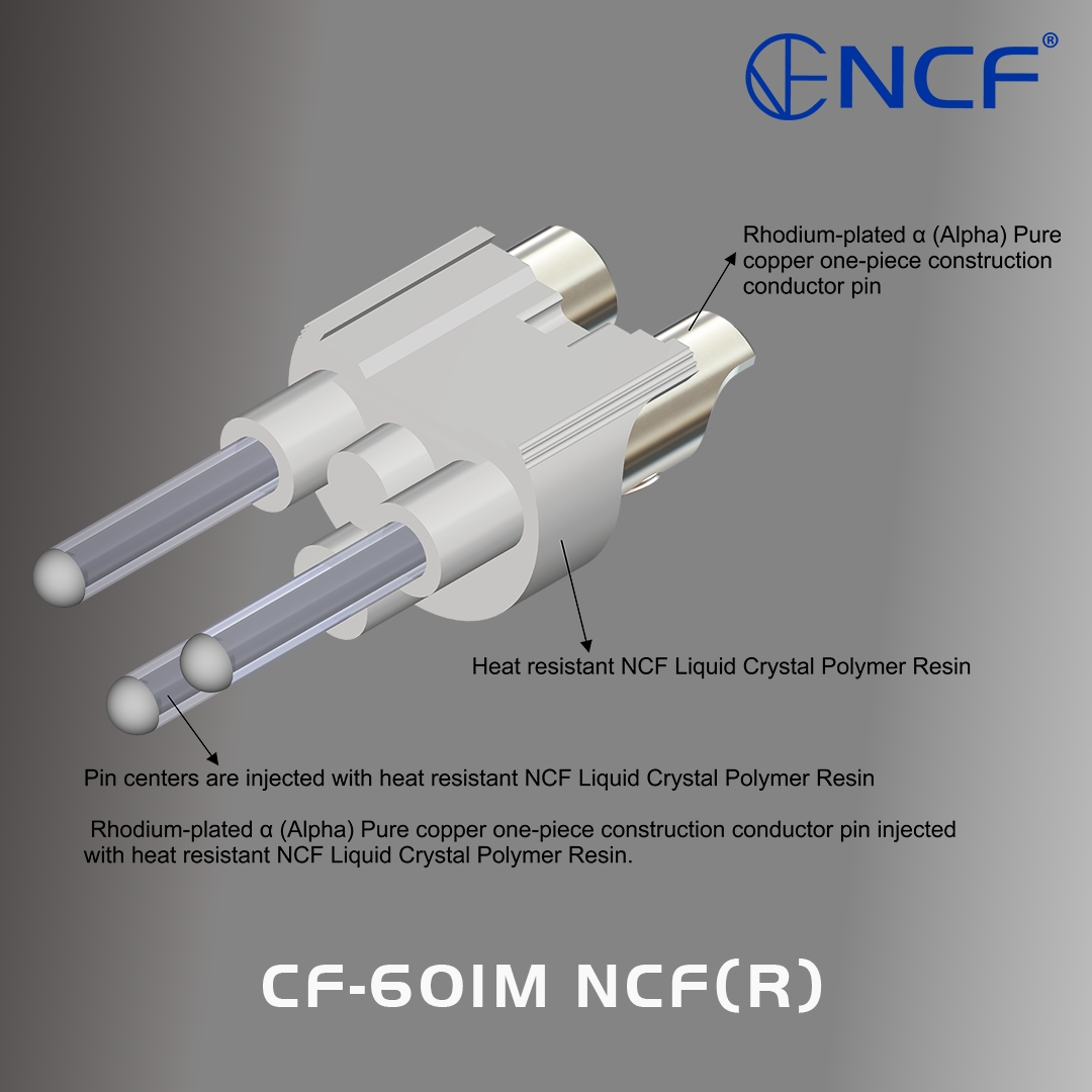 CF-601M NCF(R) High End Performance XLR Male Plug