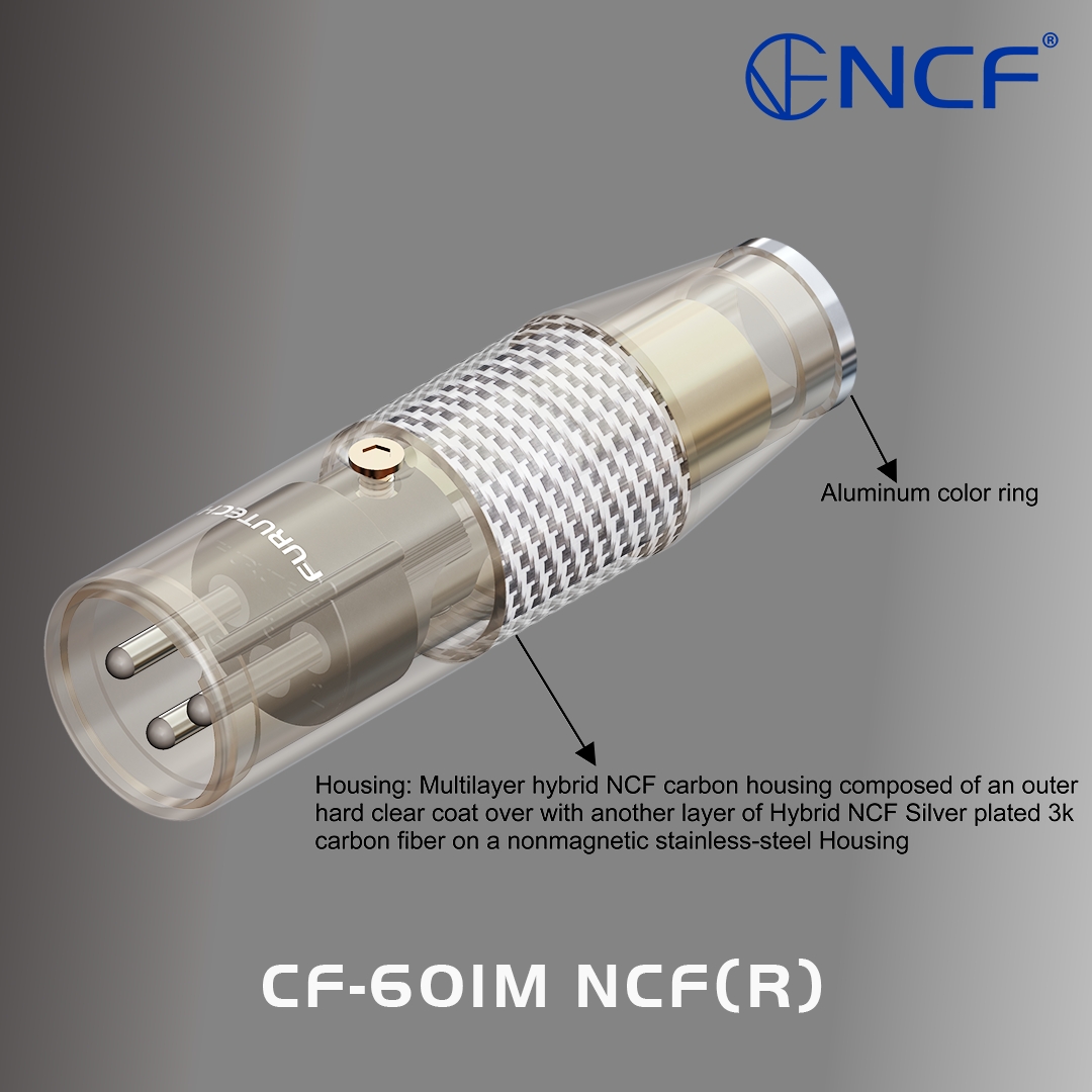 CF-601M NCF(R) High End Performance XLR Male Plug