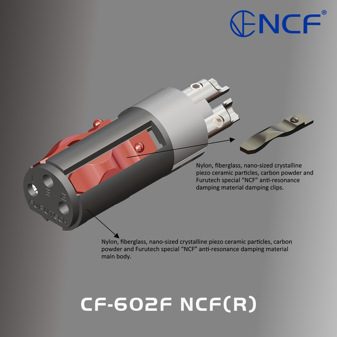 CF-602F NCF(R) High End Performance XLR Female Plug