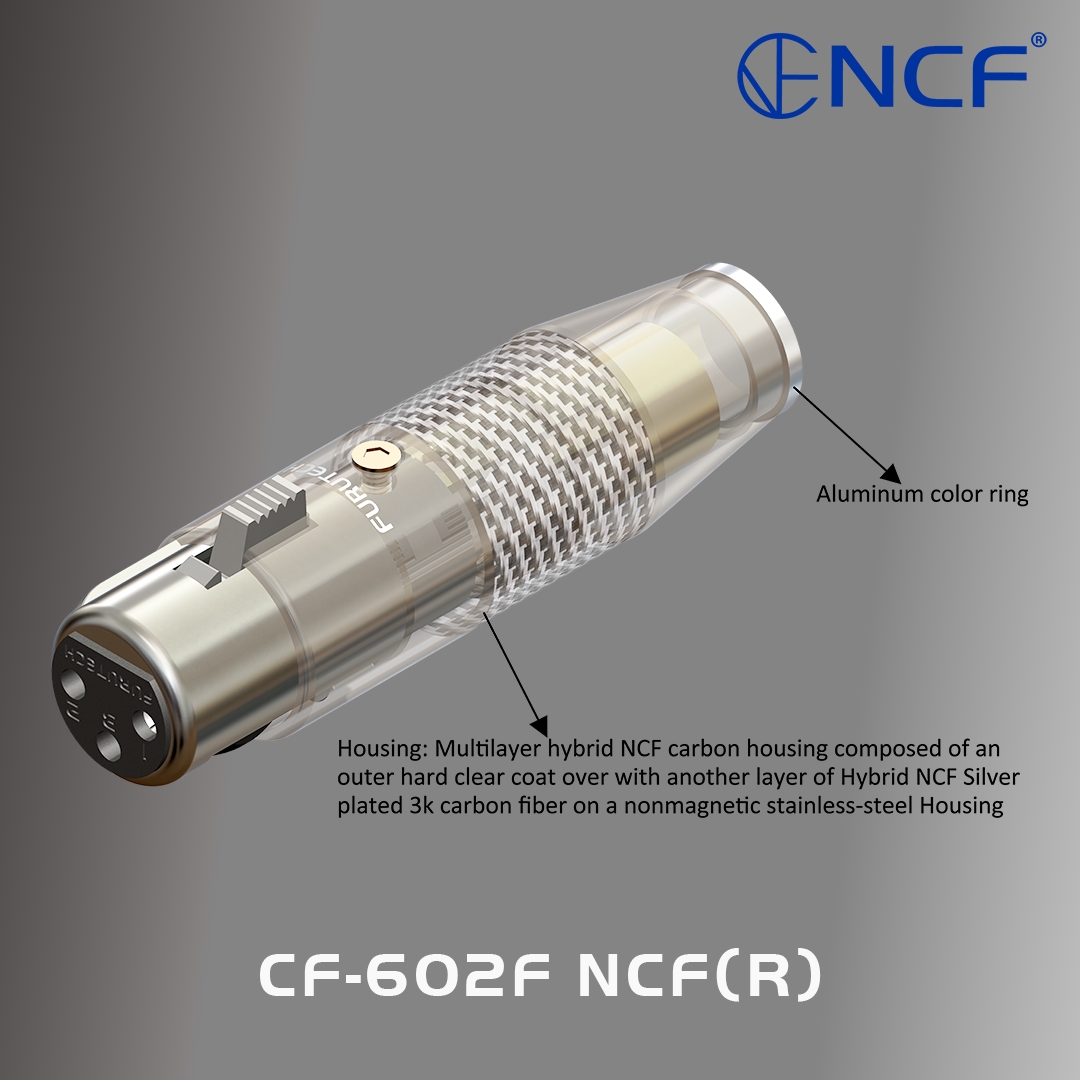 CF-602F NCF(R) High End Performance XLR Female Plug