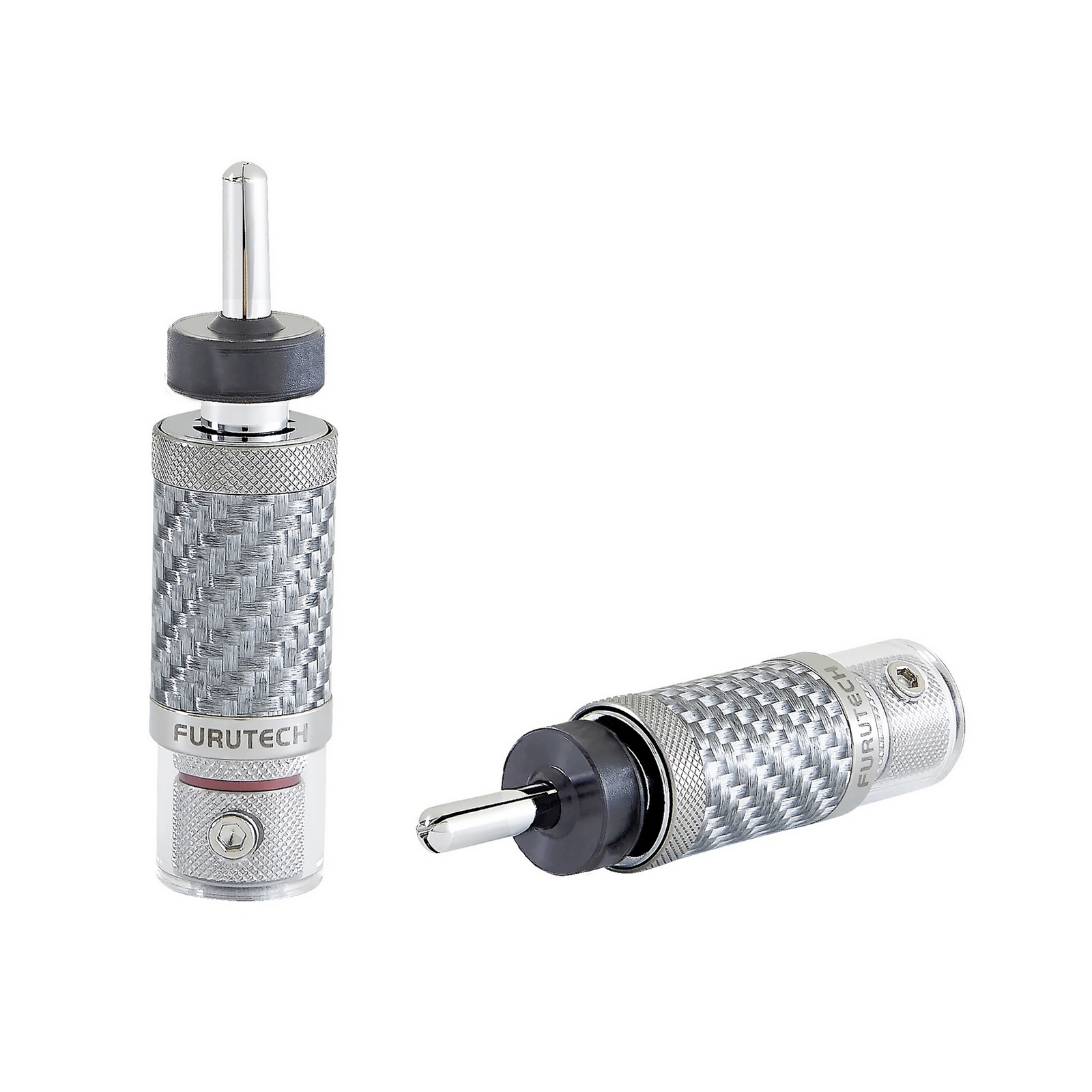 CF-202-NCF PLUS(R) High End Performance Locking Banana Connector (Set of 2)