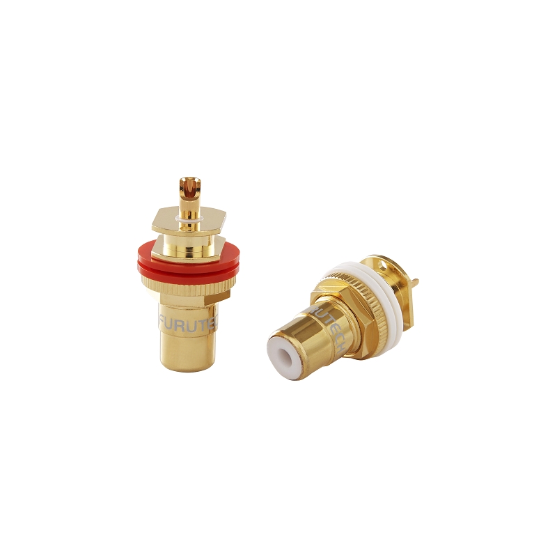 FP-900(G) Audio Grade 24K Gold Plated Female RCA Socket (Set of 2)
