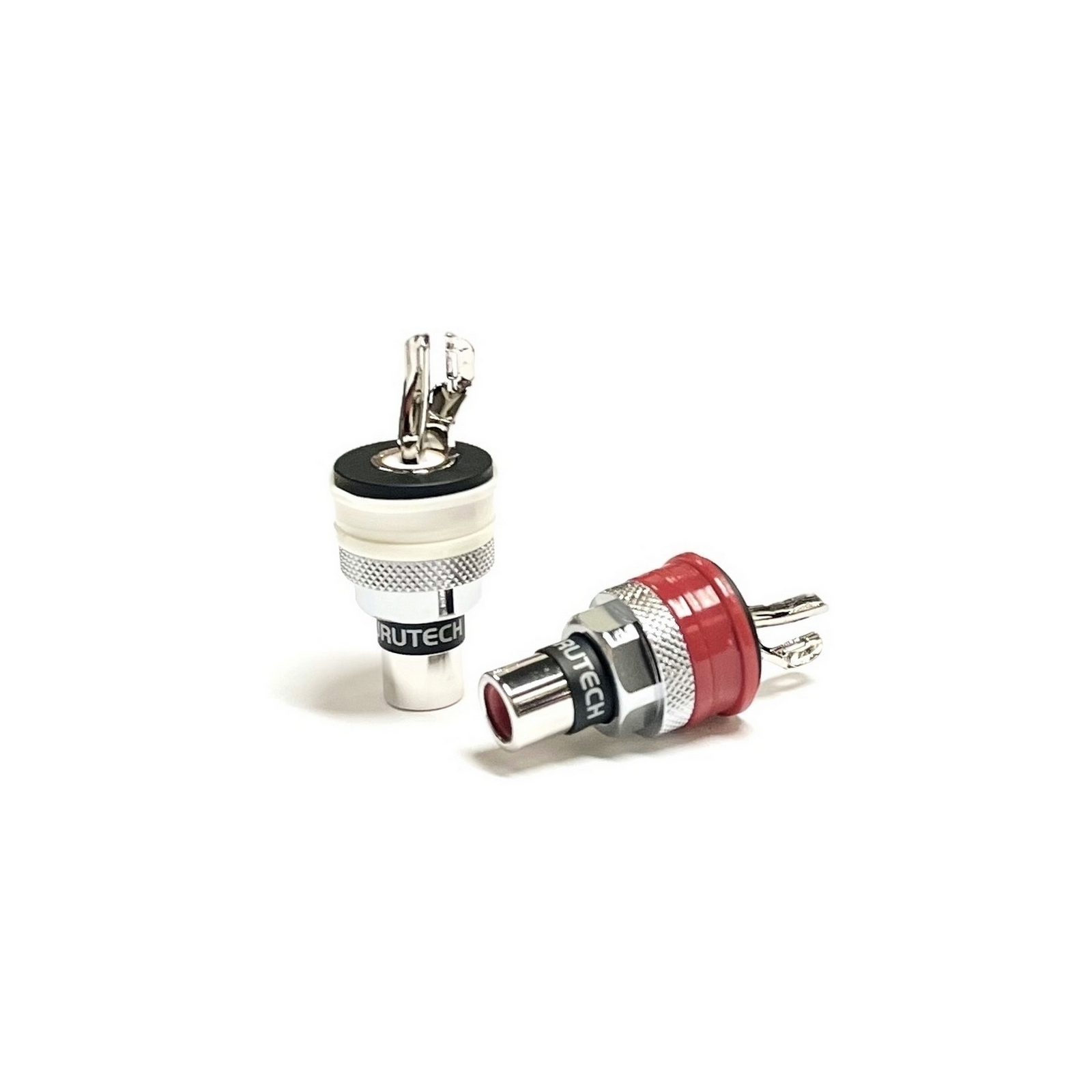FP-901(R) High End Performance Rhodium Plated Female RCA Socket (Set of 2)