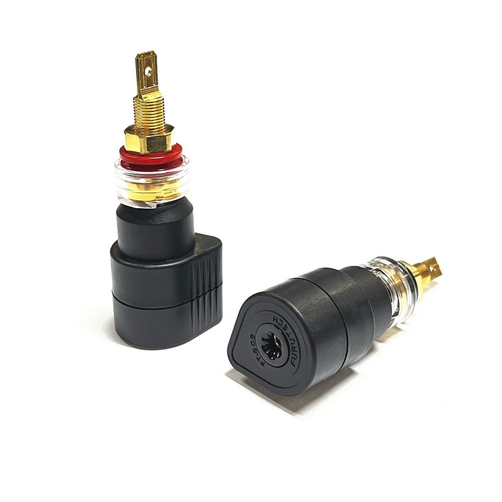 FT-809(G) 24K Gold Plated Torque Guard Binding Posts (Set of 2)
