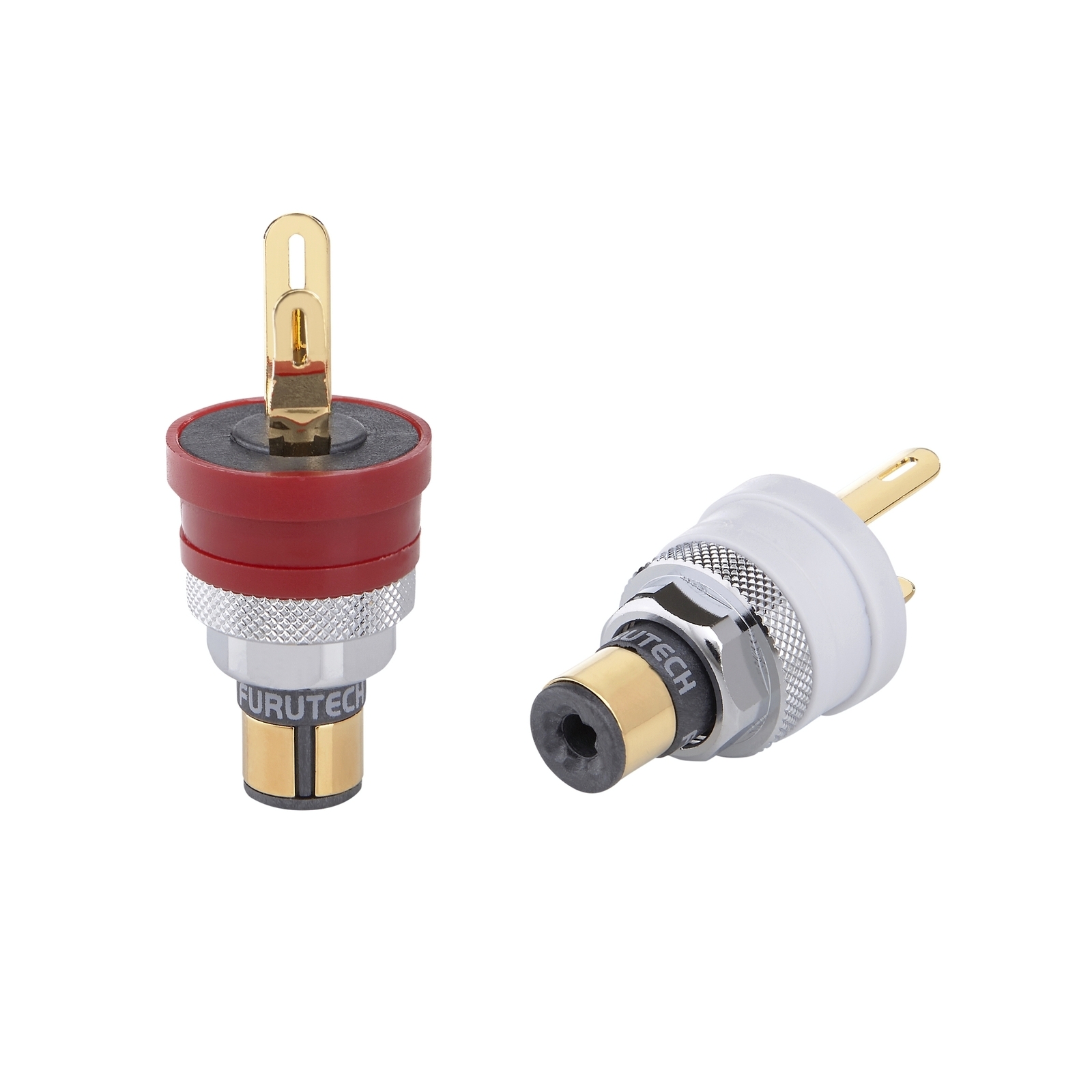 FP-903(G) High End Performance 24K Gold Plated Female RCA Socket (Set of 2)