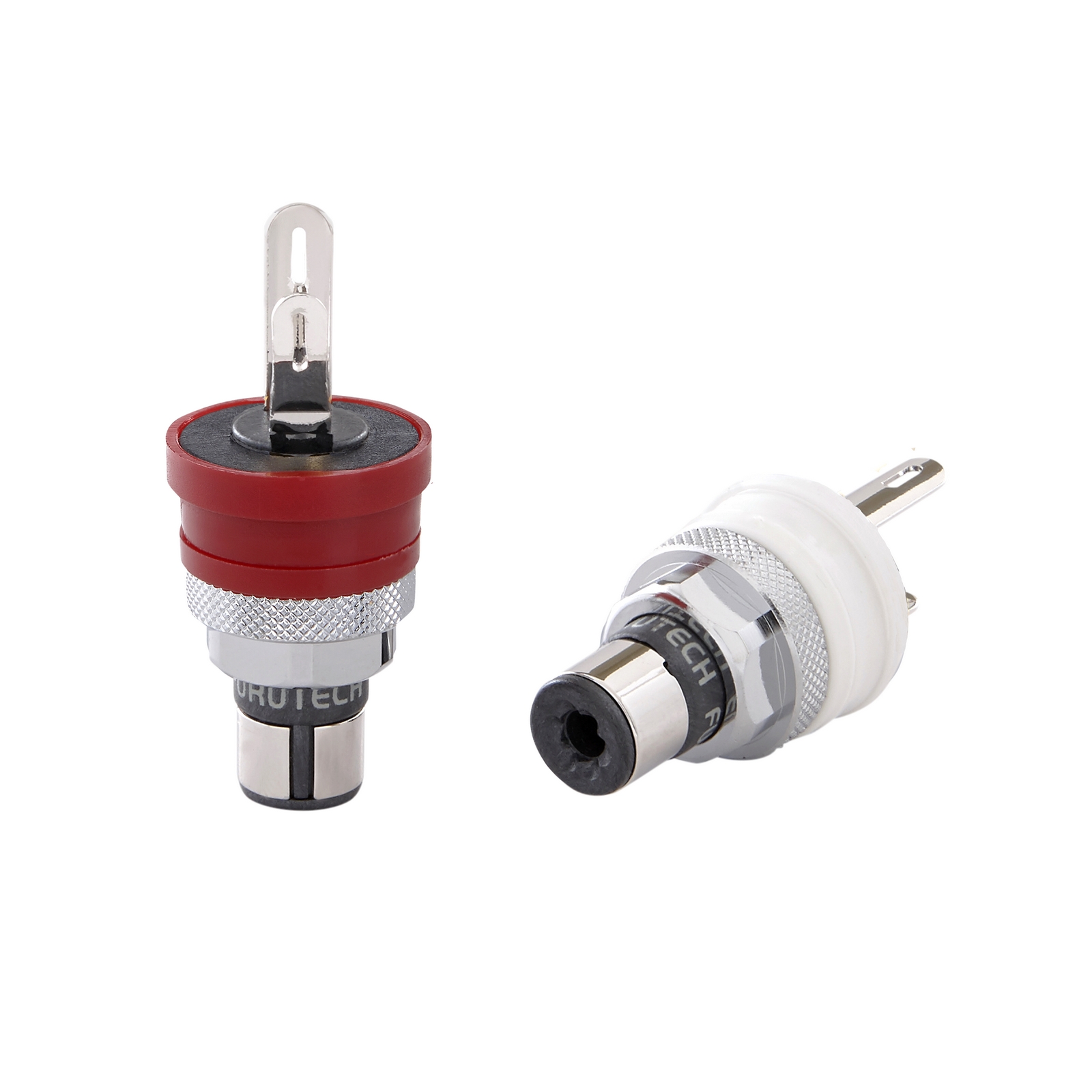 FP-903(R) High End Performance Rhodium Plated Female RCA Socket (Set of 2)