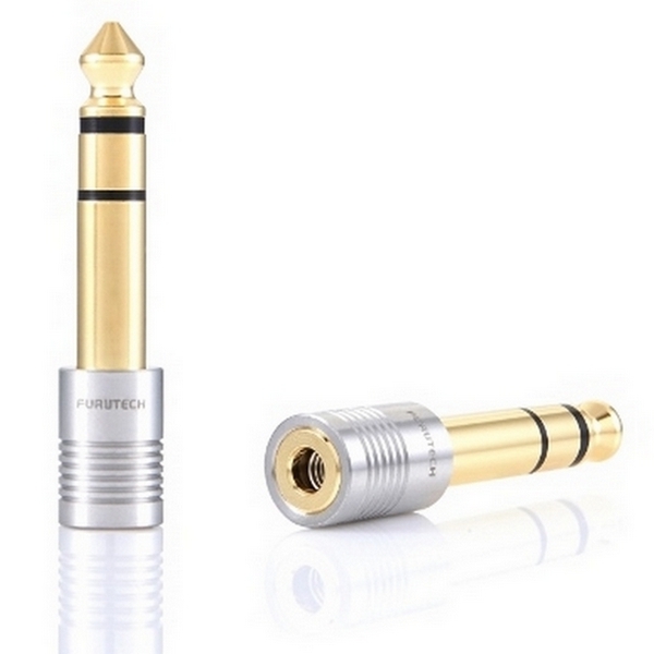 F63-S(G) High Performance Headphone Adapter 3.5mm to 6.3mm