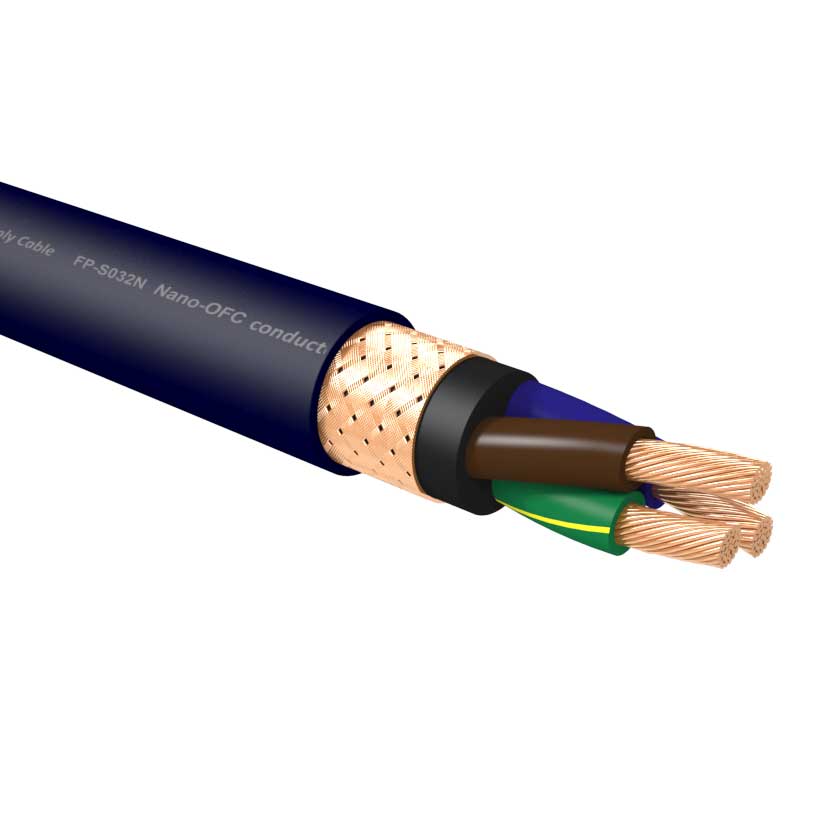 FP-S032N α(Alpha) Nano-Ag-Au Power Cable (M)