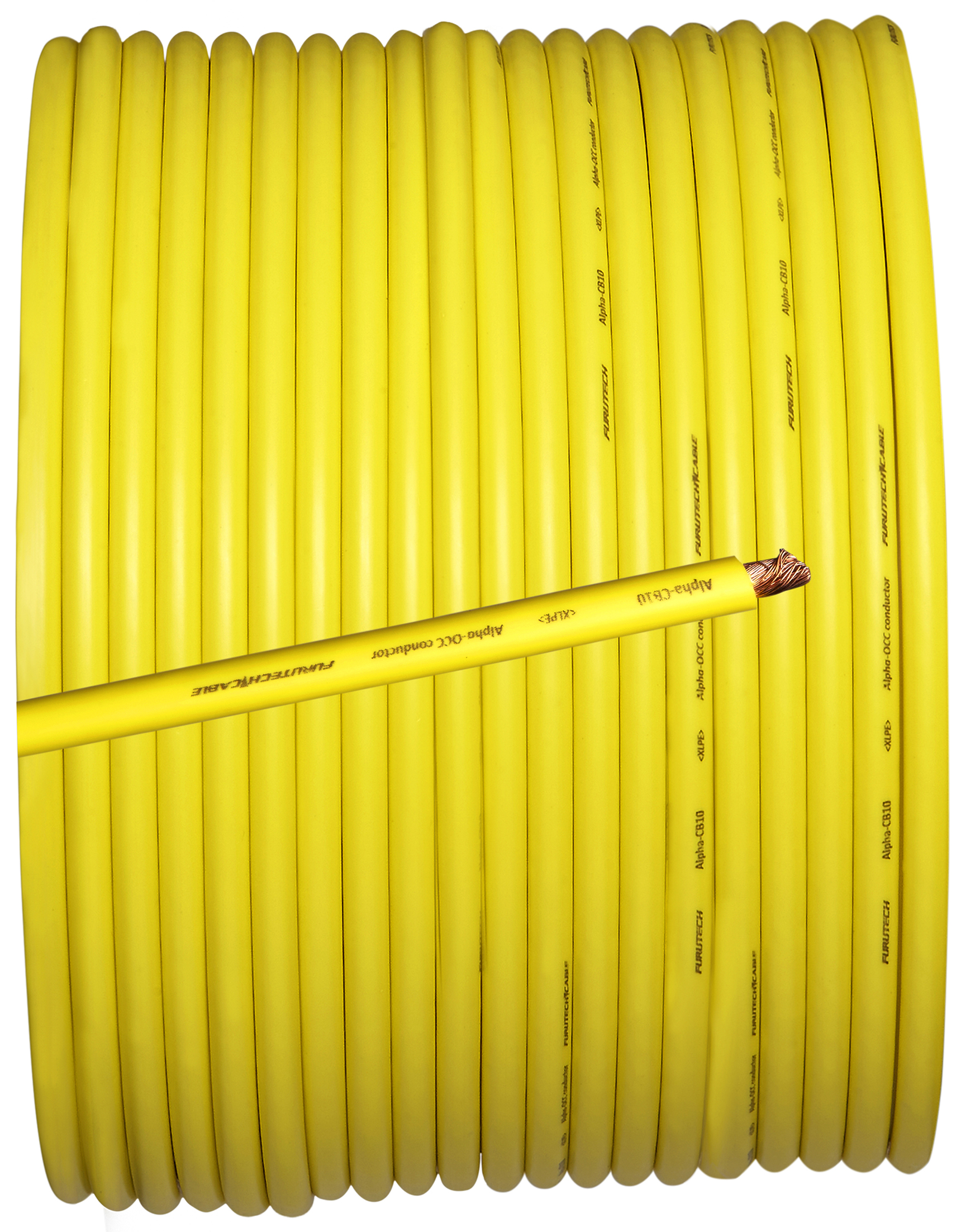 α(Alpha)-CB10 High End α(Alpha)-OCC Copper Stranded Power Wire (M)