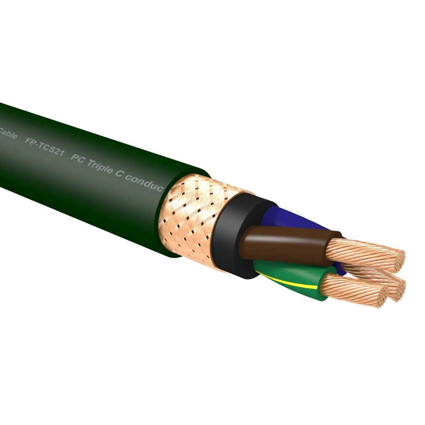 FP-TCS21 α(Alpha) PC-Triple Cast Power Cable (M)