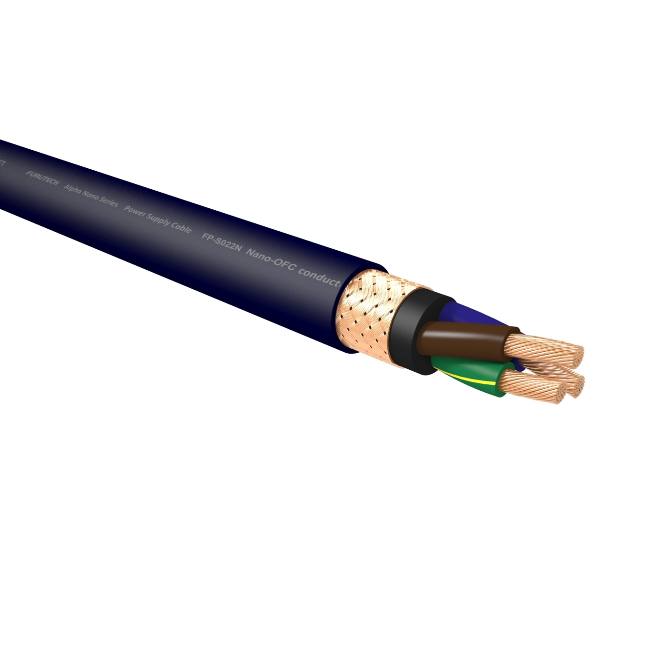FP-S022N α(Alpha) Nano-Ag-Au Power Cable (M)