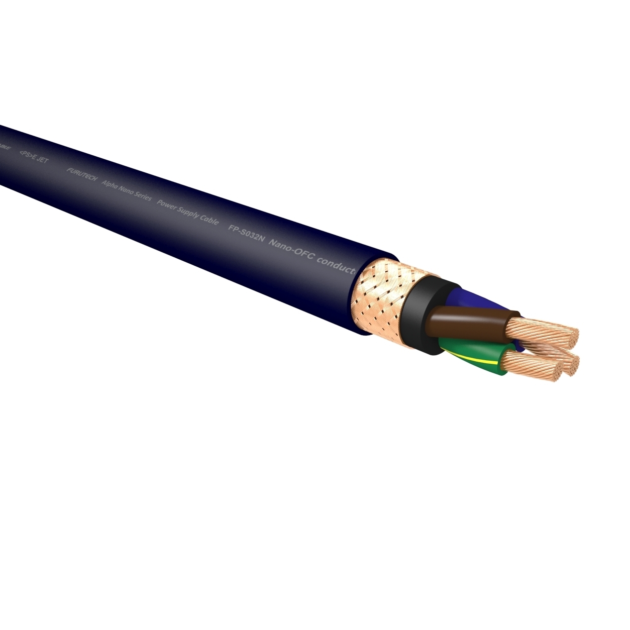 FP-S032N α(Alpha) Nano-Ag-Au Power Cable (M)