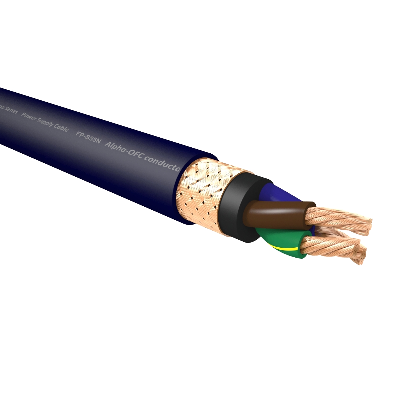 FP-S55N α(Alpha) Nano-Ag-Au Power Cable (M)