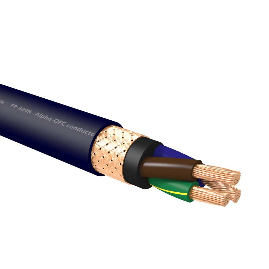 FP-S022N α(Alpha) Nano-Ag-Au Power Cable (M)
