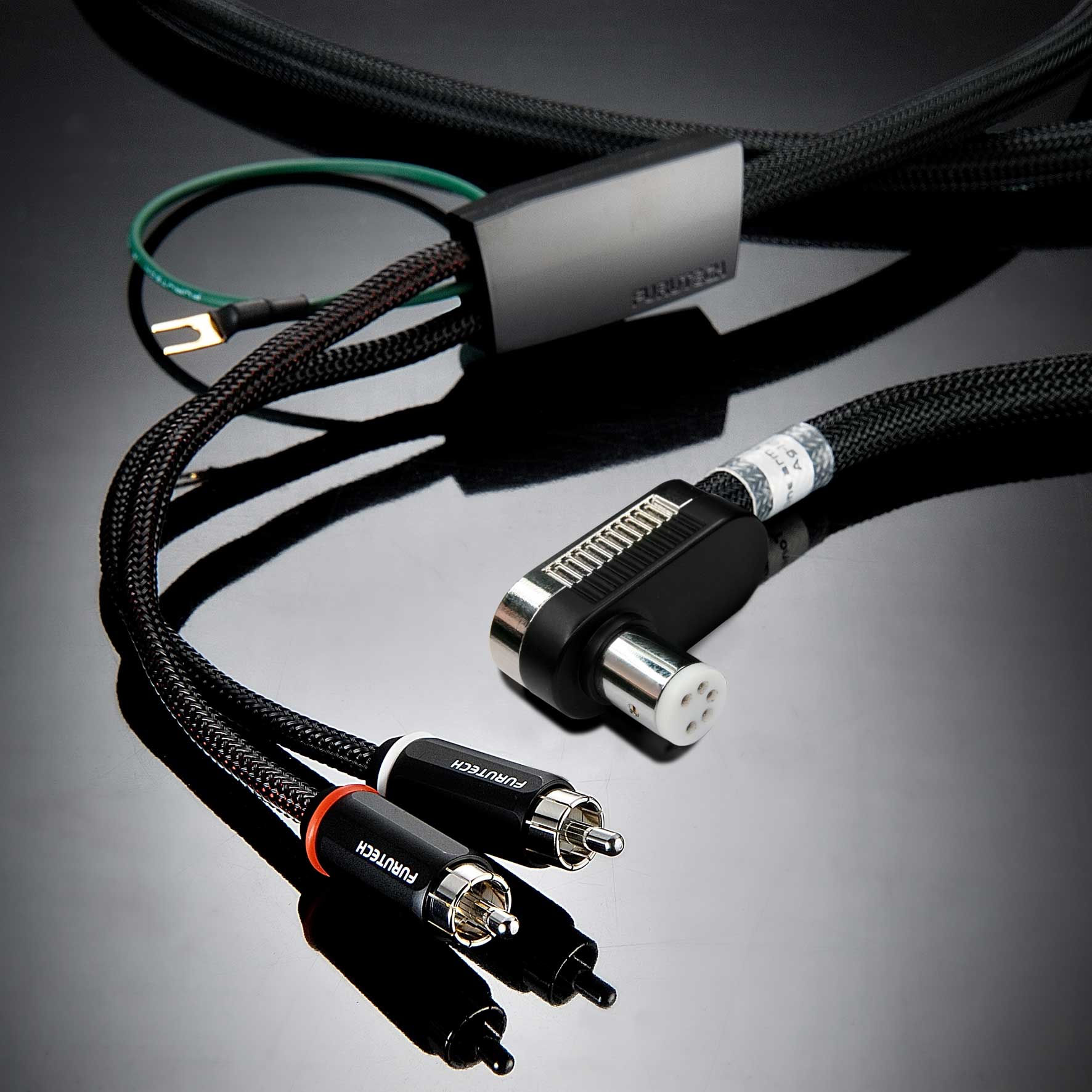 AG-12-L Phono Cable (Angle DIN-RCA)