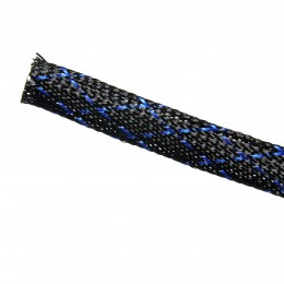 BKBLUs-006 Black with Blue Stripe